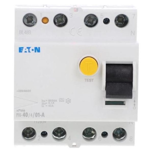 4P 40A 0,1A Interruttore Differenziale Tipo A PF6-40/4/01-A 112934-image