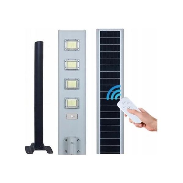 Lampione Solare A Led, 2000 W, Giardino, Alluminio, , Lanterna-image
