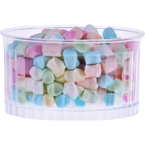 Bicchieri Di Plastica Per Dolci Bicchiere A Righe 120Ml/25Pz Calice-image
