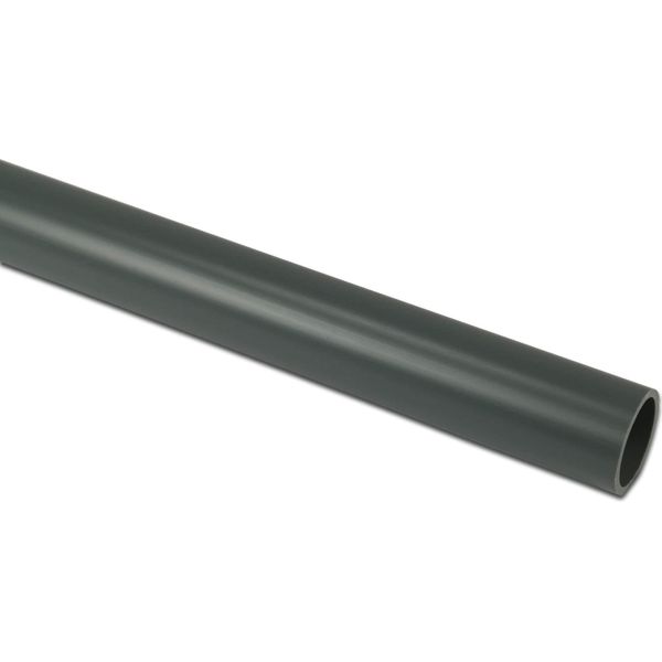 Tubo A Pressione In Pvc 50 Mm X 3,70 Mm 10 Bar-image