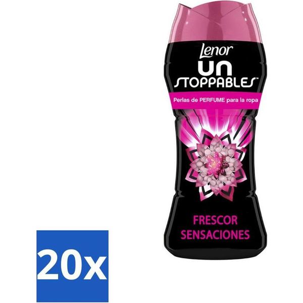 Lenor Unstoppables - Potenziatore Di Profumo - Sensazione Di Freschezza - 10 Lavaggi - Confezione Risparmio - 20 Pezzi-image
