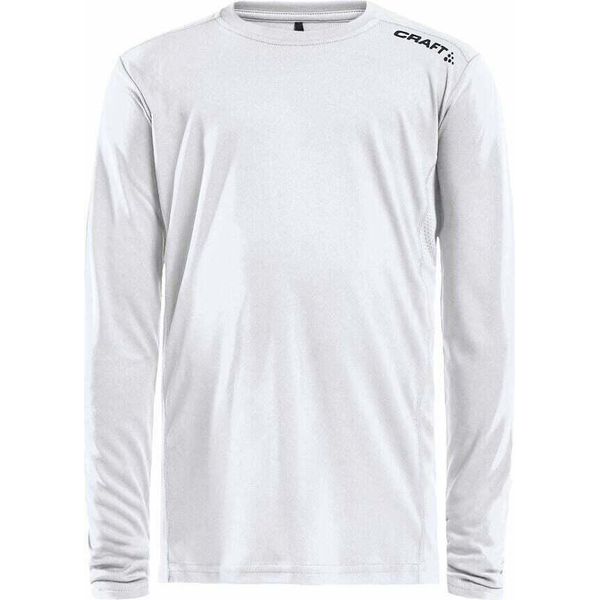 Craft Rush Ls Tee Jr Bianco 122/128-image