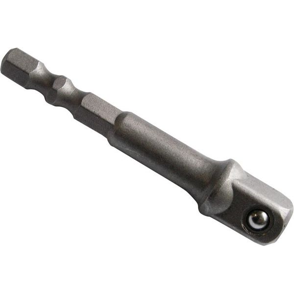 Adattatore 1/4" Esagonale Con Attacco 3/8"" Per Chiavi A Bussola"-image