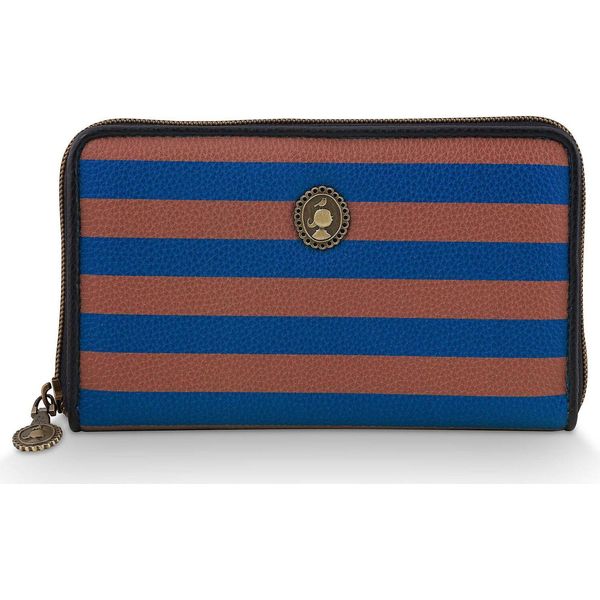 Pip Studio Portafoglio Willow Wallet Stripe Blue Multicolore-image