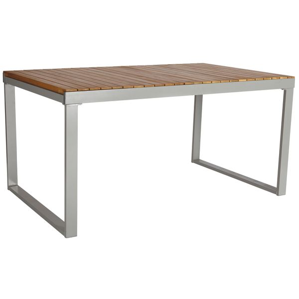 Gartentisch Merxx "Monaco", Braun, B:90Cm H:74Cm T:90Cm, Tische, Gartentisch, Bxtxh: 150/200 X 90 X 74 Cm-image