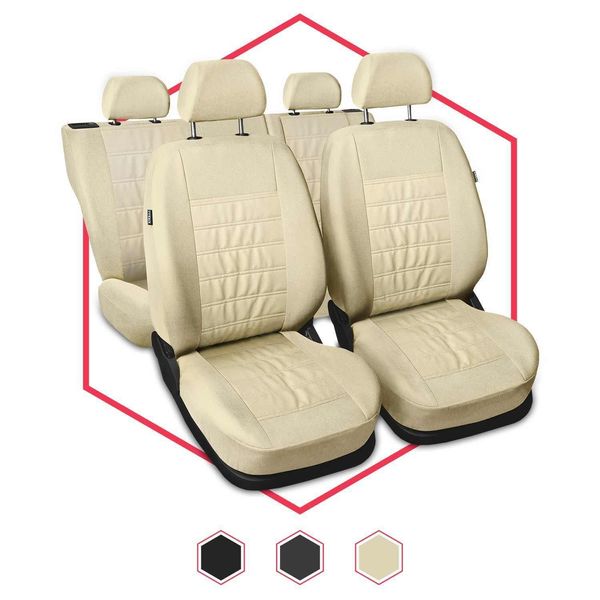 Coprisedili Auto Coprisedili Universali Coprisedili Auto Beige Per Hyundai Ix20-image