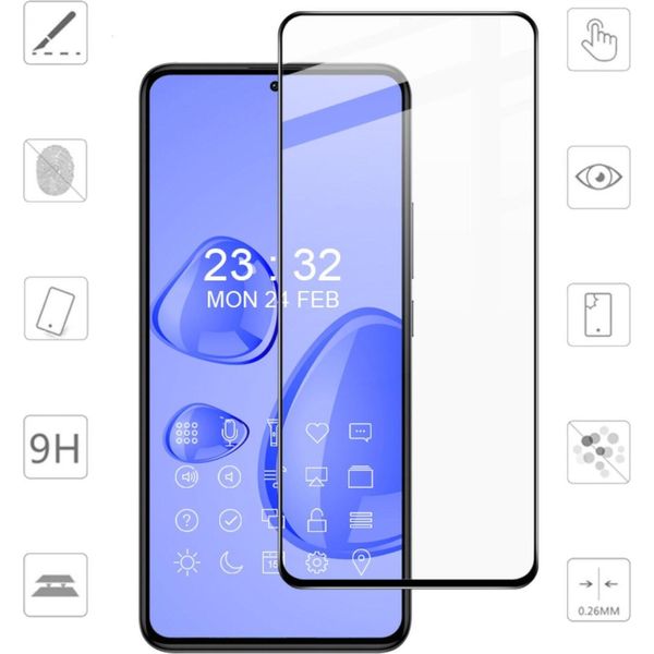 Per Xiaomi Poco F5 2X 3D Display Full Lcd H9 Vetro Temperato Protezione Armatura Laterale Nuovo-image