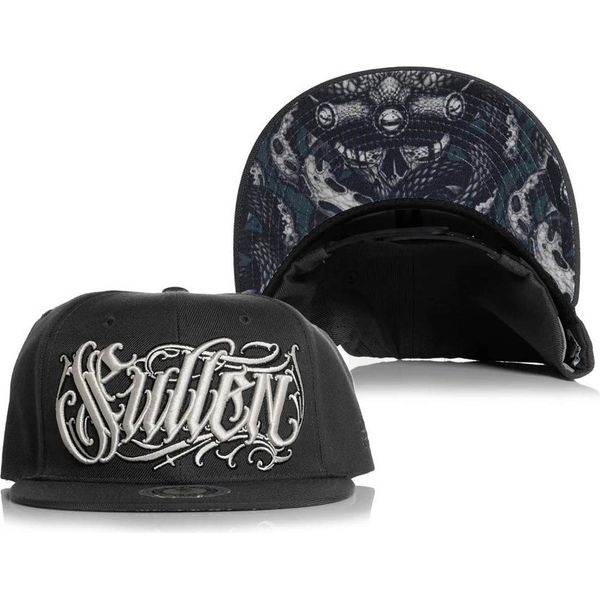 Sullen Clothing Snapback Cap Blxck Octopus Tattoo Basecap MüTze Kraken-image