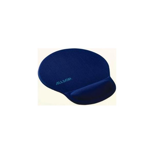 Tappetino Per Mouse Allsop Comfort Con Piccolo Poggiapolsi - Blu 05941-image