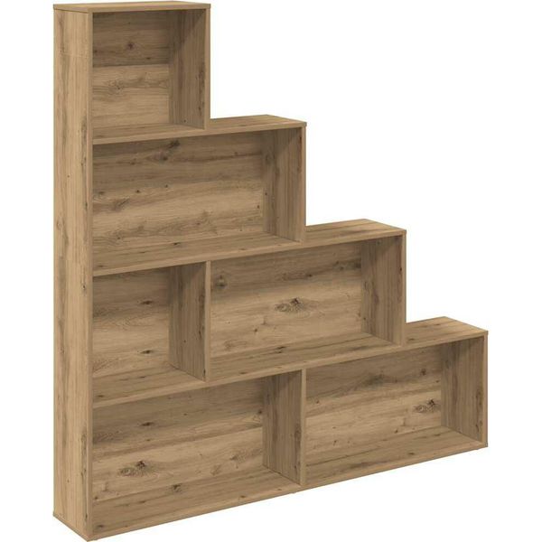Libreria In Rovere Artisan 157X24X160 Cm Materiale A Base Di Legno-image
