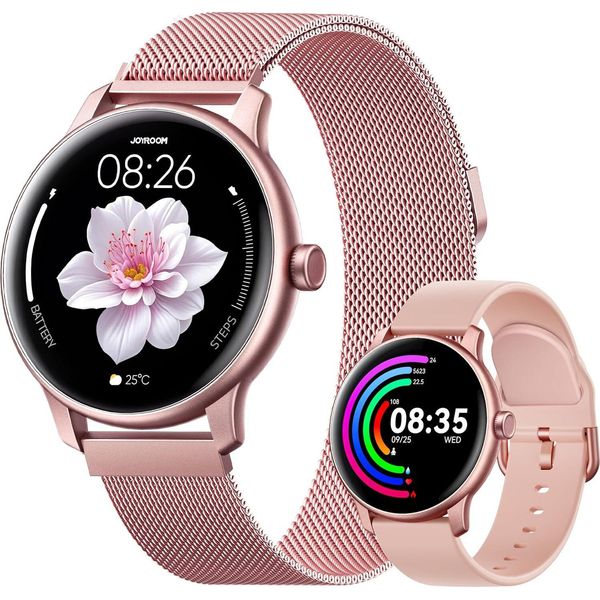 Joyroom Smartwatch Da Donna, Bluetooth 5.4, Cinturino Magnetico, 1,32" Hd, 100+ Modalità Sportive, Sonno, Frequenza Cardiaca, SPO2, IP68, Android/Ios"-image