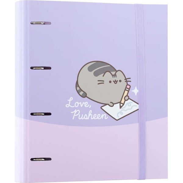 Pusheen - Cartella A4 Della Collezione Moments (4 Anelli, Elastico)-image