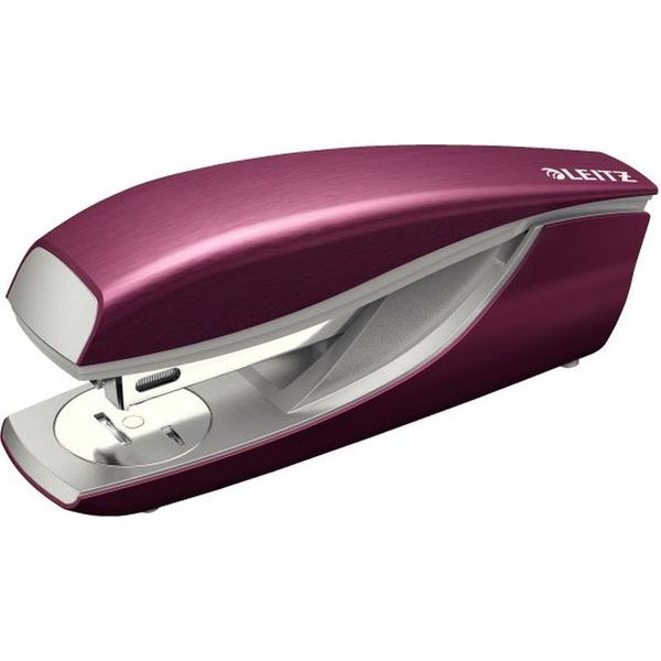 Cucitrice Per Ufficio Nexxt Style In Metallo 30 Fogli Rosso Granata Confezione Da 30-image