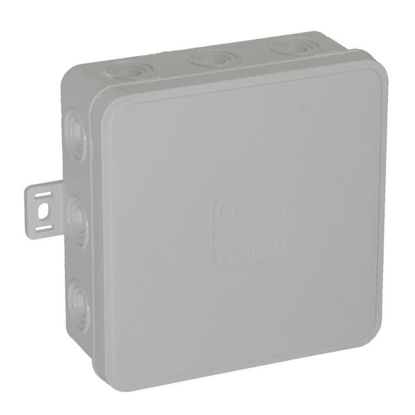 Scatola Da Incasso Per Il Collegamento A Spina 100X100X41 IP54 Grigio 03703-image