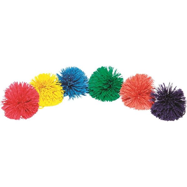 Set Di Palline Spordas Pom Pom - Palline Di Gomma Per Bambini E Giocoleria-image