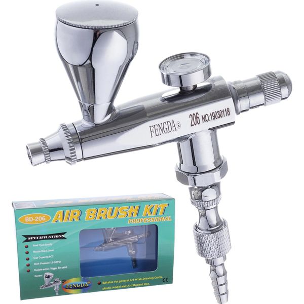 Pistola Precisa E Pratica Per Aerografo Fengda BD-206 0,3 Mm-image