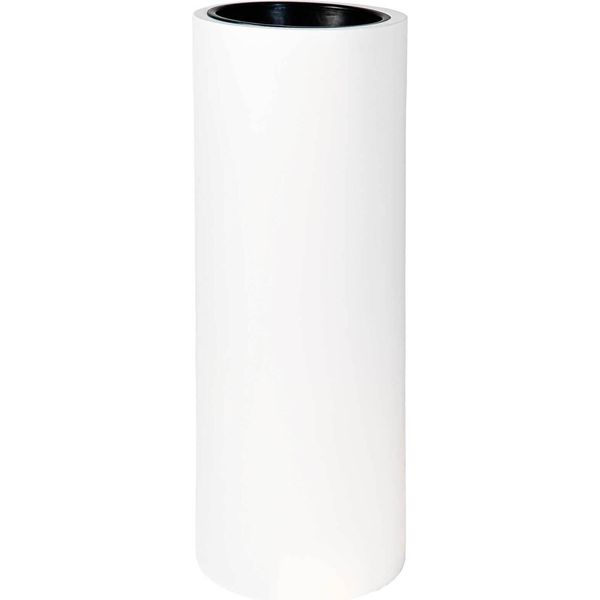 Vivanno Fioriera In Vetroresina Estra, Bianco Opaco - 35X90 Cm-image