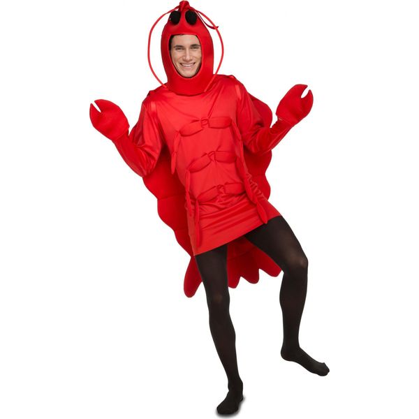 Costume Da Aragosta Rosso - M / L-image