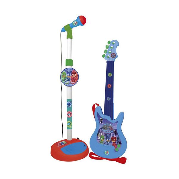 Chitarra Per Bambini Pj Masks Microfono Blu-image