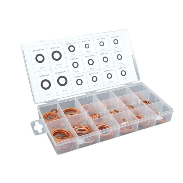 Set Di Rondelle In Rame, 150 Pezzi-image