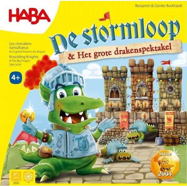Gioco Da Tavolo Haba - L'assalto E Il Grande Spettacolo Del Drago Per Bambini-image