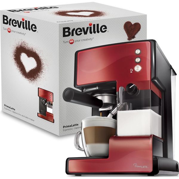 Macchina Per Caffè Ed Espresso | Pompa Italiana Con 15 Bar | Adatta Per Caffè Macinato O Cialde | Montalatte Automatico Integrato-image