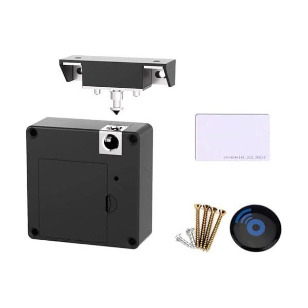 Serratura Intelligente Rfid Per Armadietti, Serrature Nascoste Elettroniche Per Mobili Fai Da Te, Serrature Senza Fori Per Cassetti Nfc, Armadietti,-image