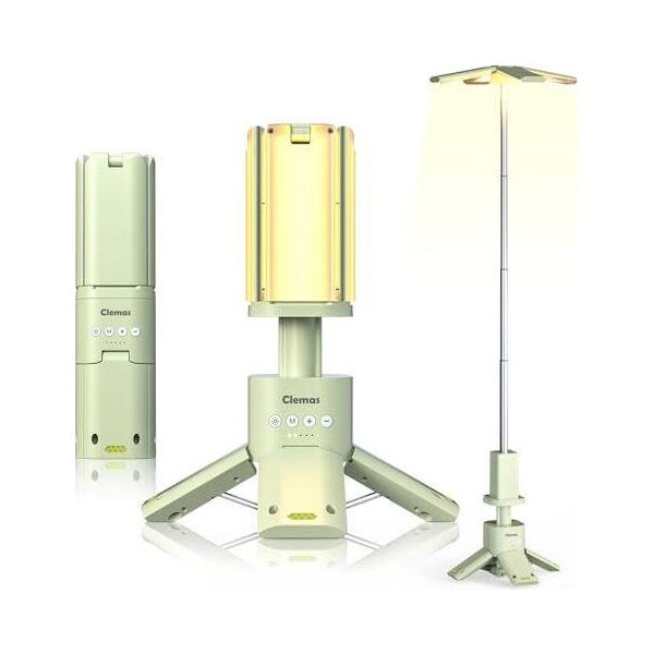 Telescopi Lampada Da Campeggio Ricaricabile, 14000 Mah Lanterna Led, 6000 Lm, IPX5 Impermeabile, Lampada Magnetica Portatile Modalità Dimmerabile Campeggio, Costruzione-image