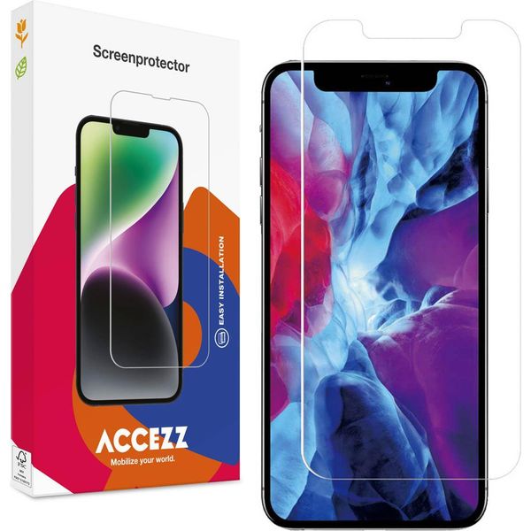 Pellicola Protettiva Per Iphone 12 Pro Max: Accezz Gehard Glas Screenprotector - Trasparente-image