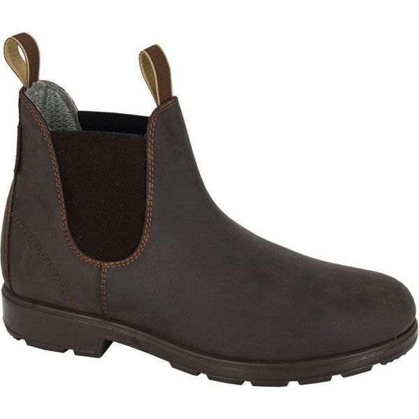 Woodland - Stivaletti Da Uomo In Pelle Nabuk DF4609 (43 Eu) (Marrone)-image