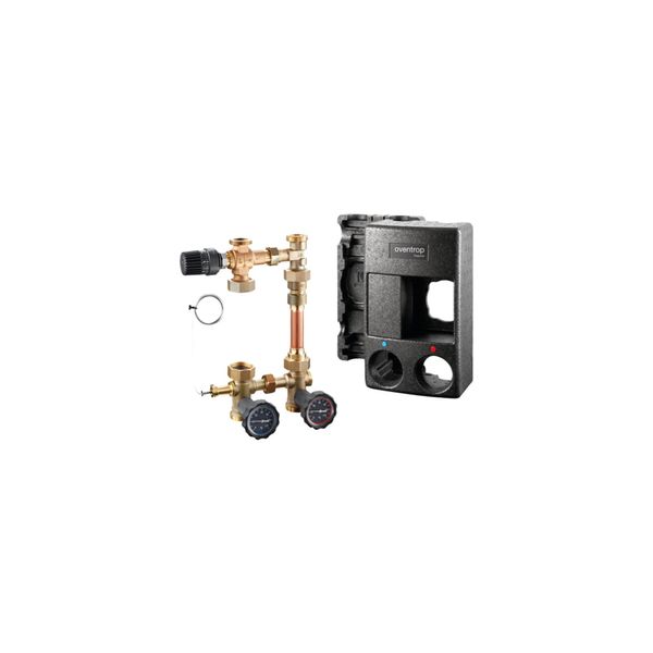 Oventrop Anbindesystem Regumat RTA-180 DN 25, O Pumpe, Mit Universalisolierung (1354580)-image