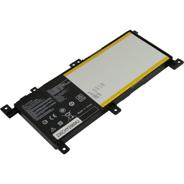 Avizar, Batteria Li-Polymer 4850Mah 7,6V Per Asus X556UB C21N1509 Laptop, Nero-image