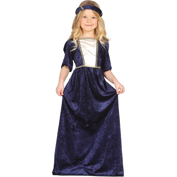 Guirca- Costume Da Dama Medievale, Taglia 7-9 Anni (85598.0) Guirca-image