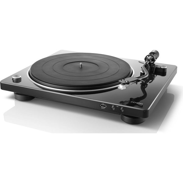 Denon Giradischi A Cinghia 33 1/3,45 U.78Rpm Usb-Rec.Sw DP450USBBKEM-image