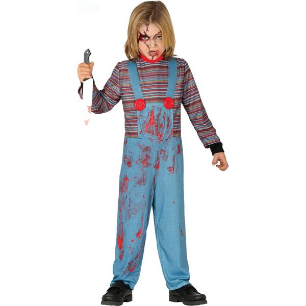 Fiestas Guirca, S.L. Costume Da Bambino Posseduto Da Chucky L-(10-12 Anni) Fiestas Guirca-image