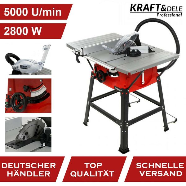 Sega Circolare Da Banco Kraft&Dele 2800W KD3151 250Mm-image
