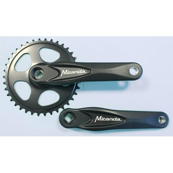 Guarnitura Miranda Alfa 1, 38T 3 32" 170 Mm Nero"-image