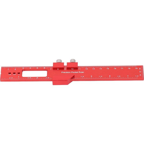 Righello Per La Lavorazione Del Legno, Strumento Di Misura Per La Scribing, Righello Per La Marcatura Con Arresto A Scorrimento, Righello Scorrevole Regolabile, Righello Per La Scribing Per La Lavorazione Del Legno, Scriba Per La Lavorazione Del Legno-image
