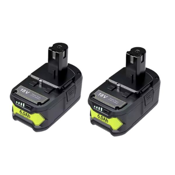 Batteria Agli Ioni Di Litio, 18 V, Capacità 6,0 Ah, Opzioni Di Batteria Multiple, 2 Batterie-image