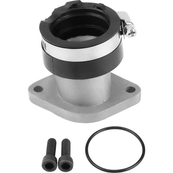 Stivale Del Collettore Di Aspirazione Del Carburatore, Sostituzione Ad Alte Prestazioni Del Carburatore Sliver Black Resistente All'usura Per Bear Tracker 250 1999-2004 Car-image