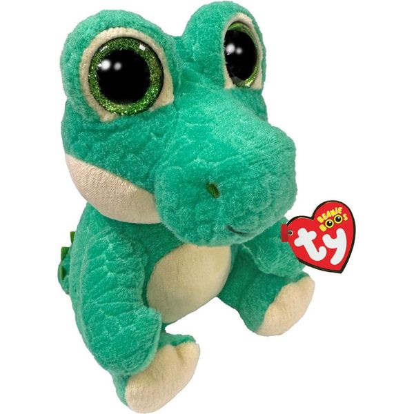 Ty 37373 - Ernie Alligator - Peluche Beanie Boos - 15 Cm-image