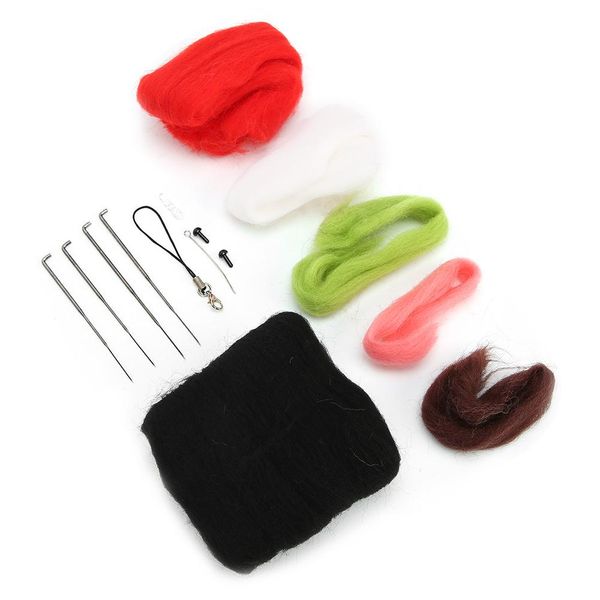 Infeltrimento Ad Aghi, Starter Kit Per Infeltrimento Ad Aghi, Infeltrimento Di Bambole, Borsa Di Materiale Per Infeltrimento Ad Aghi, Infeltrimento Ad Aghi Per L'artigianato Fai Da Te-image