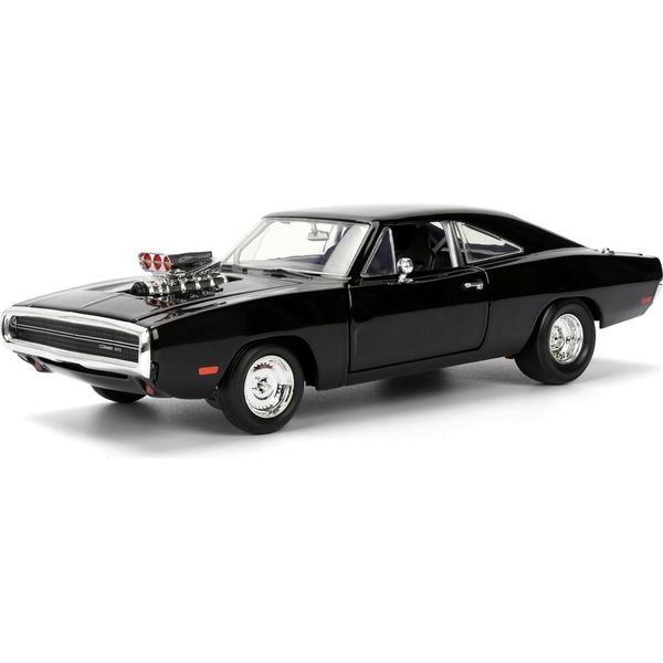 Jada Toys 9335424314R00 Dodge Charger R/T 1970 Schwarz Fast & Furious F9 1:24-image