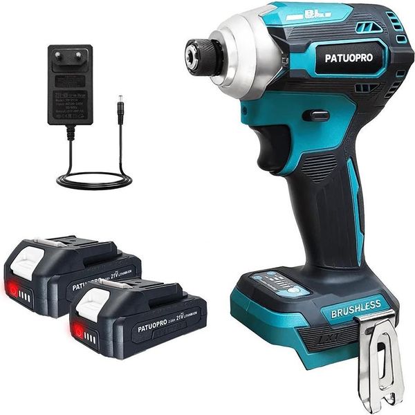 Avvitatore A Batteria, Coppia Potente, Design Compatto, Batteria 2STK 2.0Ah, Eu-image