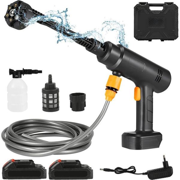 Idropulitrice, Funzionamento A Batteria, Applicazioni Versatili, Con 2 Batterie, Elettrica-image