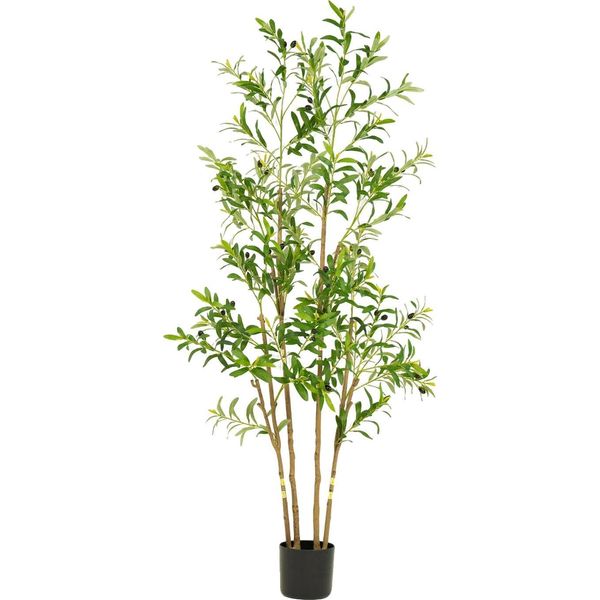 Albero Di Ulivo Artificiale, Design Realistico, Facile Da Montare, 180(70In)-image