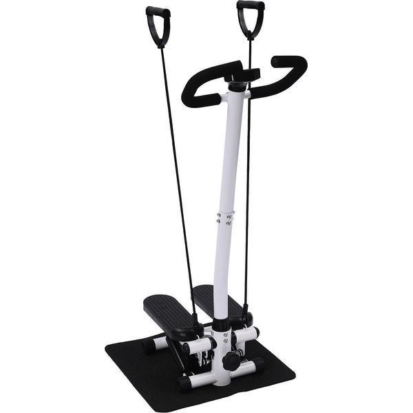 Stepper Fitness, Alta Capacità, Design Ergonomico, Nero-image