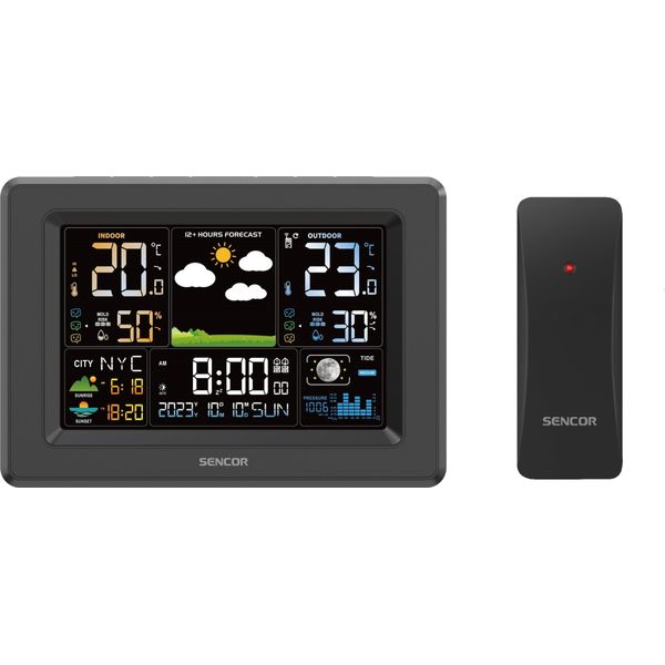 Stazione Meteorologica Sencor Sws 4500 Con Sensore Wireless-image
