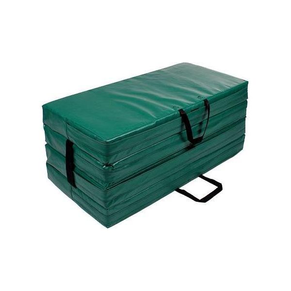 Tappeto Da Ginnastica Pieghevole Crash-Mat Verde-image