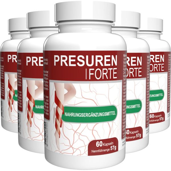 Presuren Forte - 300 Capsule (5 X 60 Capsule) - Confezione Da 5-image